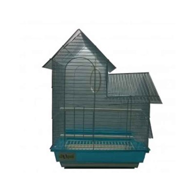 All4Pets Bird Cage Wire white blue pink